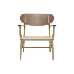 CH22 loungestol, olieret eg/olieret valnød/natur