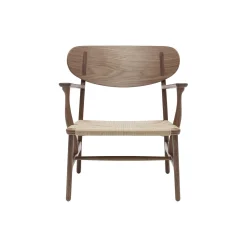 CH22 loungestol, olieret valnød/natur