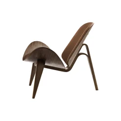 CH07 Skalstolen loungestol, olieret valnød/valnød