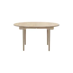 CH337 spisebord, hvidolieret eg