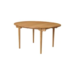 CH337 spisebord, olieret eg