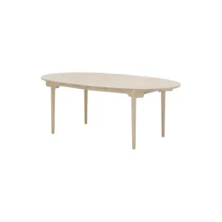 CH338 spisebord, sæbebehandlet eg