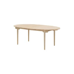 CH338 spisebord, sæbebehandlet eg