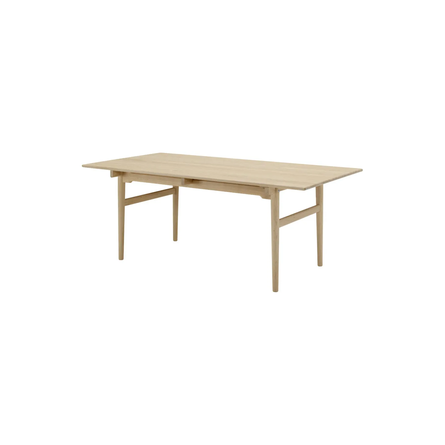 CH327 spisebord, sæbebehandlet bøg