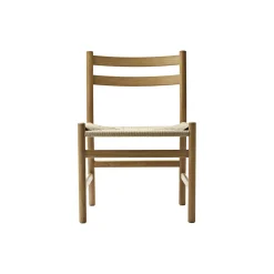 CH47 spisebordsstol, olieret eg/natur