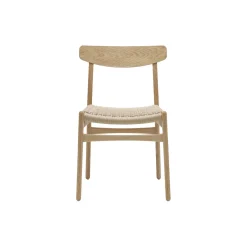 CH23 spisebordsstol, olieret eg/natur