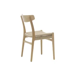 CH23 spisebordsstol, olieret eg/natur