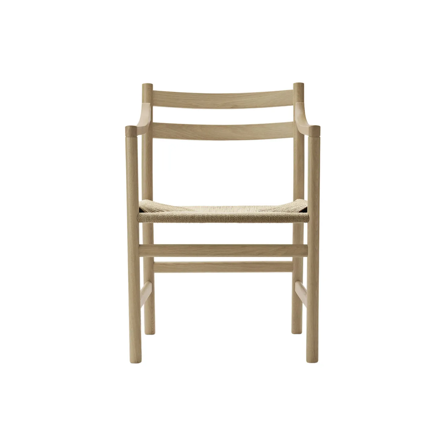 CH46 spisebordsstol, sæbebehandlet eg/natur