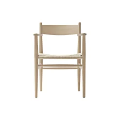 CH37 spisebordsstol, sæbebehandlet eg/natur