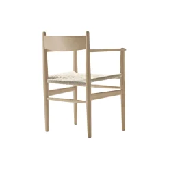 CH37 spisebordsstol, sæbebehandlet eg/natur