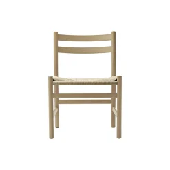 CH47 spisebordsstol, sæbebehandlet eg/natur