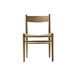 CH36 spisebordsstol, sæbebehandlet eg/natur