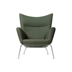 CH445 Wing Chair loungestol, Passion 3101
