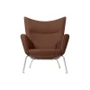 CH445 Wing Chair loungestol, Passion 7101