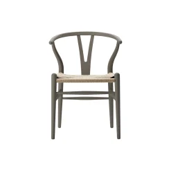 CH24 Y-stolen spisebordsstol, soft slate