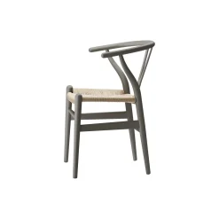 CH24 Y-stolen spisebordsstol, soft slate