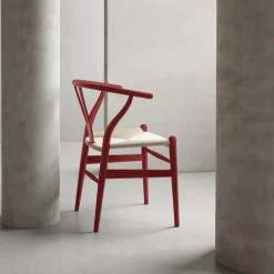 CH24 Y-stolen spisebordsstol, soft falu