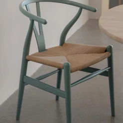 CH24 Y-stolen spisebordsstol, soft pewter