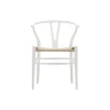 CH24 Y-stolen spisebordsstol, natural white/natur