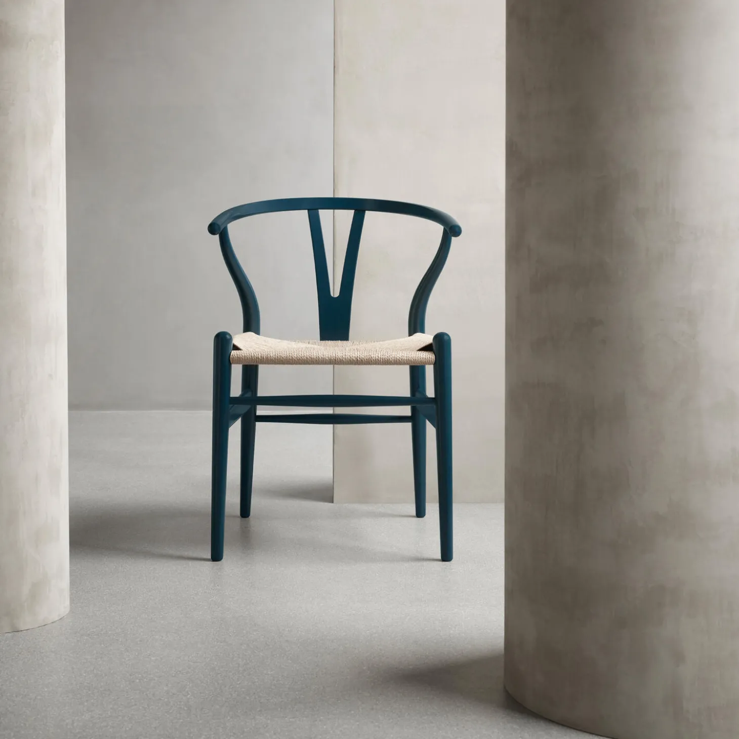 CH24 Y-stolen spisebordsstol, soft north sea