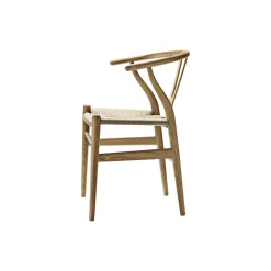 CH24 Y-stolen spisebordsstol, olieret eg/natur