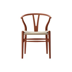 CH24 Y-stolen spisebordsstol, soft terracotta