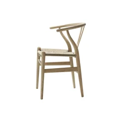 CH24 Y-stolen spisebordsstol, sæbebehandlet eg/natur