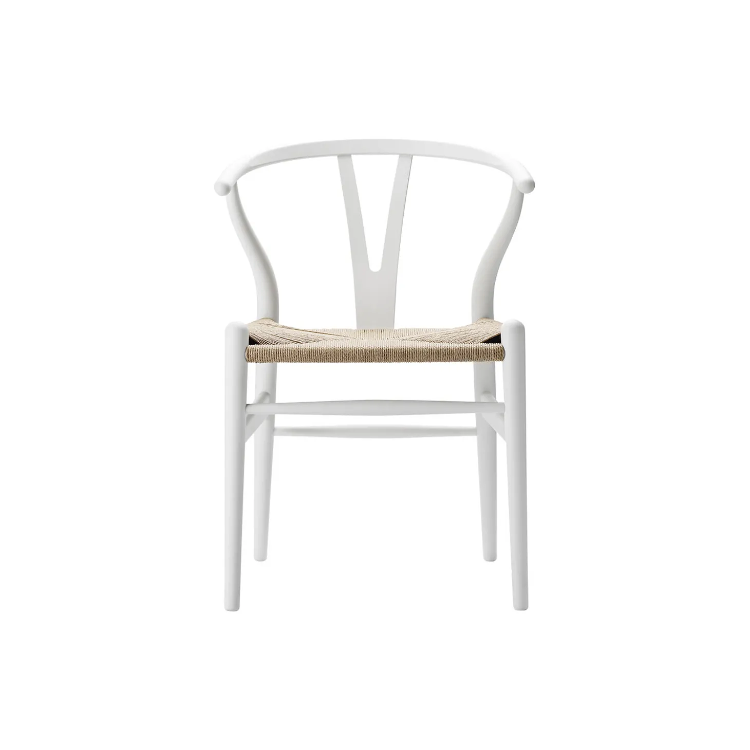 CH24 Y-stolen spisebordsstol, soft white
