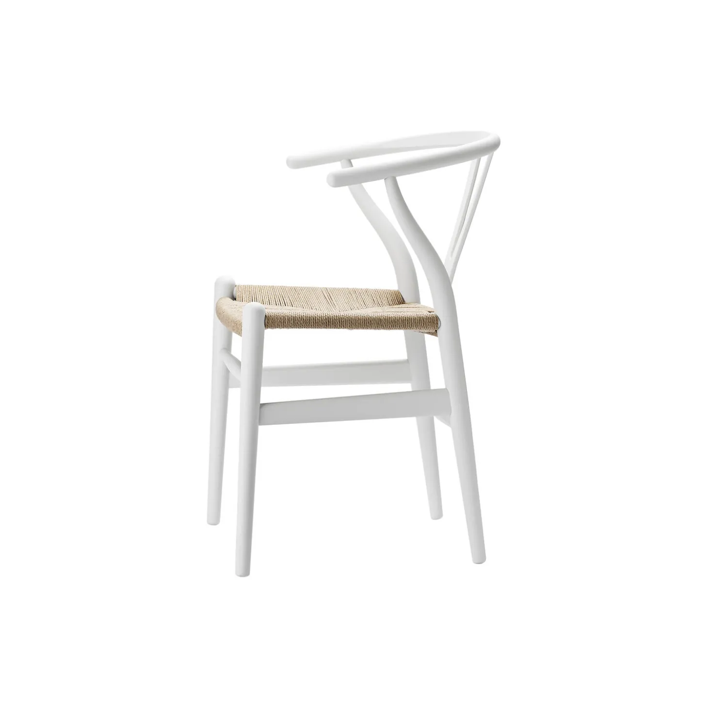 CH24 Y-stolen spisebordsstol, soft white