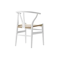 CH24 Y-stolen spisebordsstol, soft white