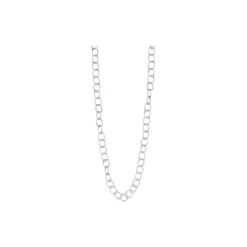 Chain Halskæde, forsølvet