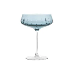Champagne Coupe Single Cut, blue