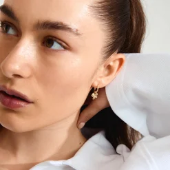 CHARMAINE Øreringe, gold plated