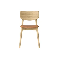 Chiara spisebordsstol, Davos 2758 Brandy/hvidolieret eg