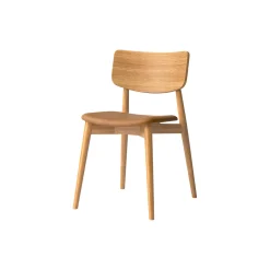 Chiara spisebordsstol, Davos 2758 Brandy/naturolieret eg