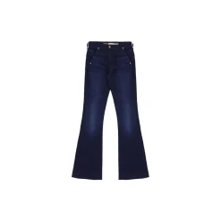 Chino Flare Roma Pants, blu denim