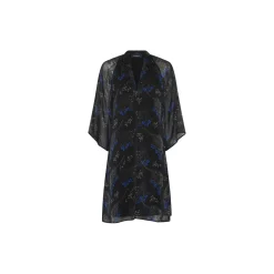 ChionoBBWendisa dress, black blue leopard print