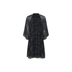 ChionoBBWendisa dress, black blue leopard print