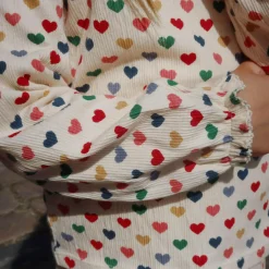 Chleo Blouse, coeur coloré