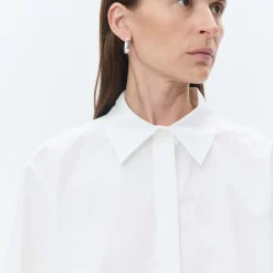 Christiane Solid Cotton RD, bright white