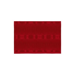 CHRISTMAS dug, deep red