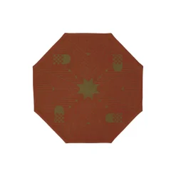 CHRISTMAS TRADITIONAL juletræstæppe, archive red