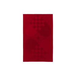 CHRISTMAS viskestykke, deep red