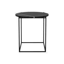 Circle Side Table, black