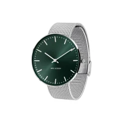 City Hall armbåndsur, evergreen/steel