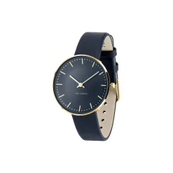 City Hall Bangle armbåndsur, oxford blue/gold/gold