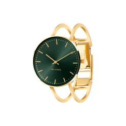 City Hall Evergreen Bangle armbåndsur, green/gold/gold