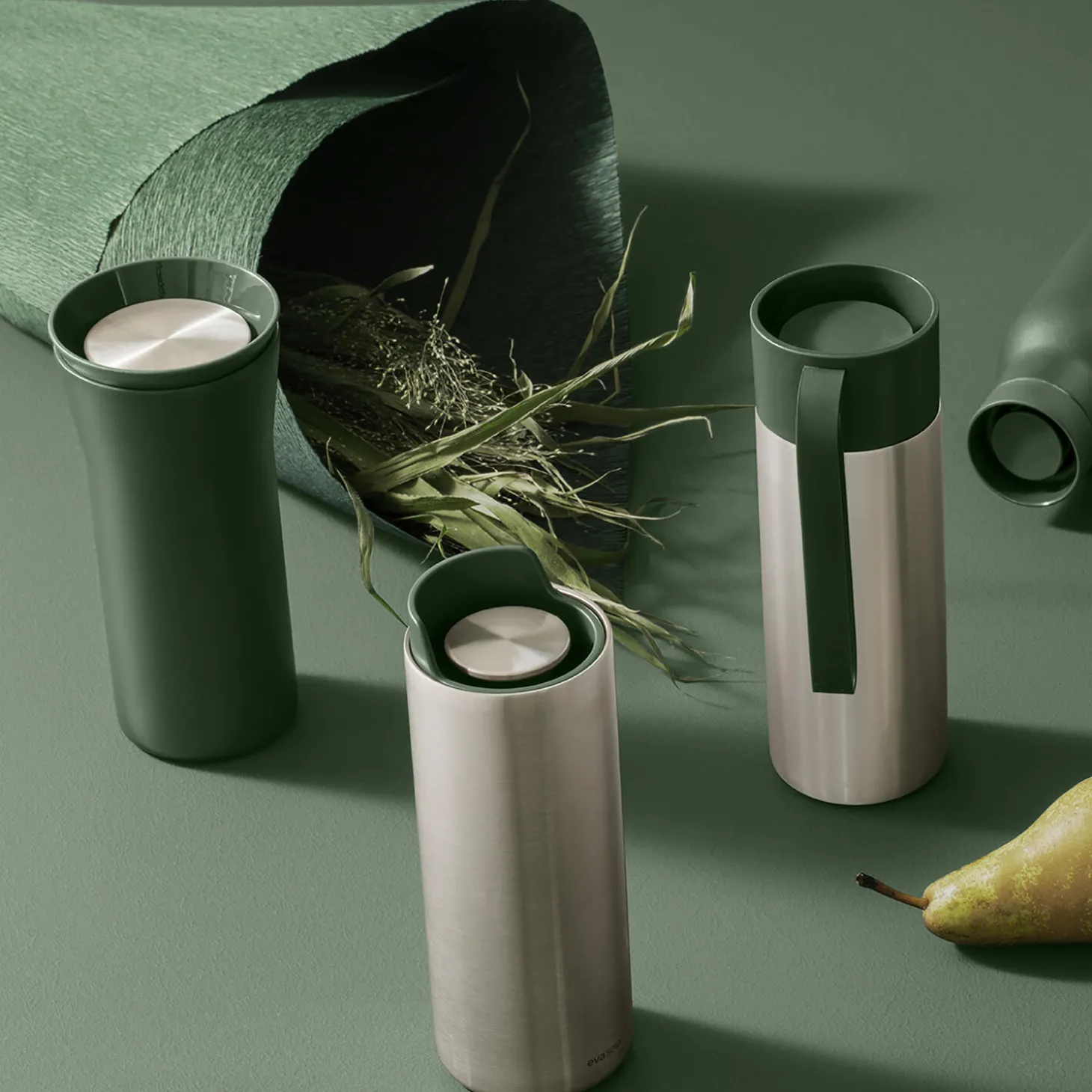 City To Go Cup Recycled, emerald green