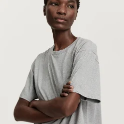 Classic Circular Tee Melange, grey melange