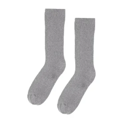 Classic Organic Sock, heather grey